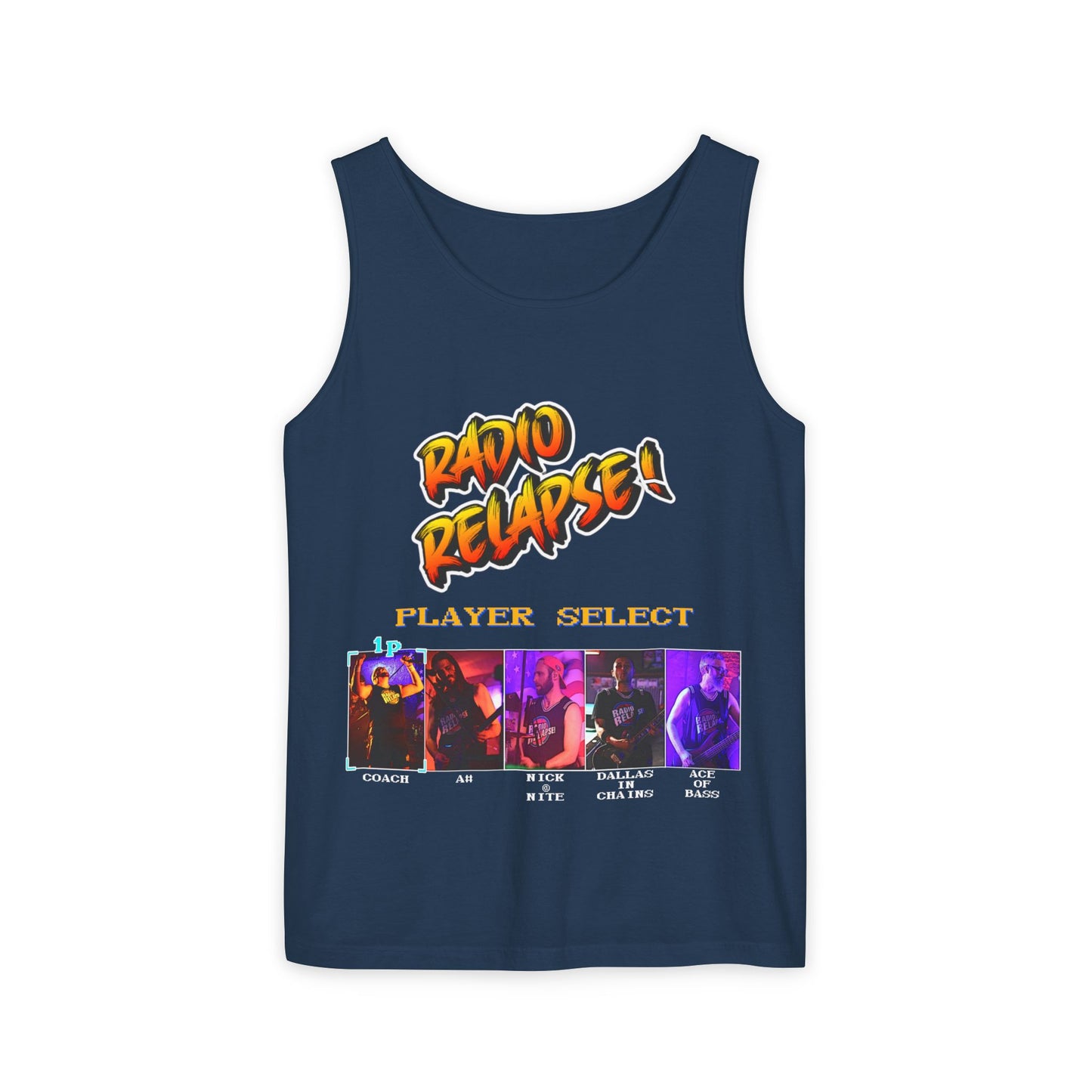 Video Game Start Screen Tank