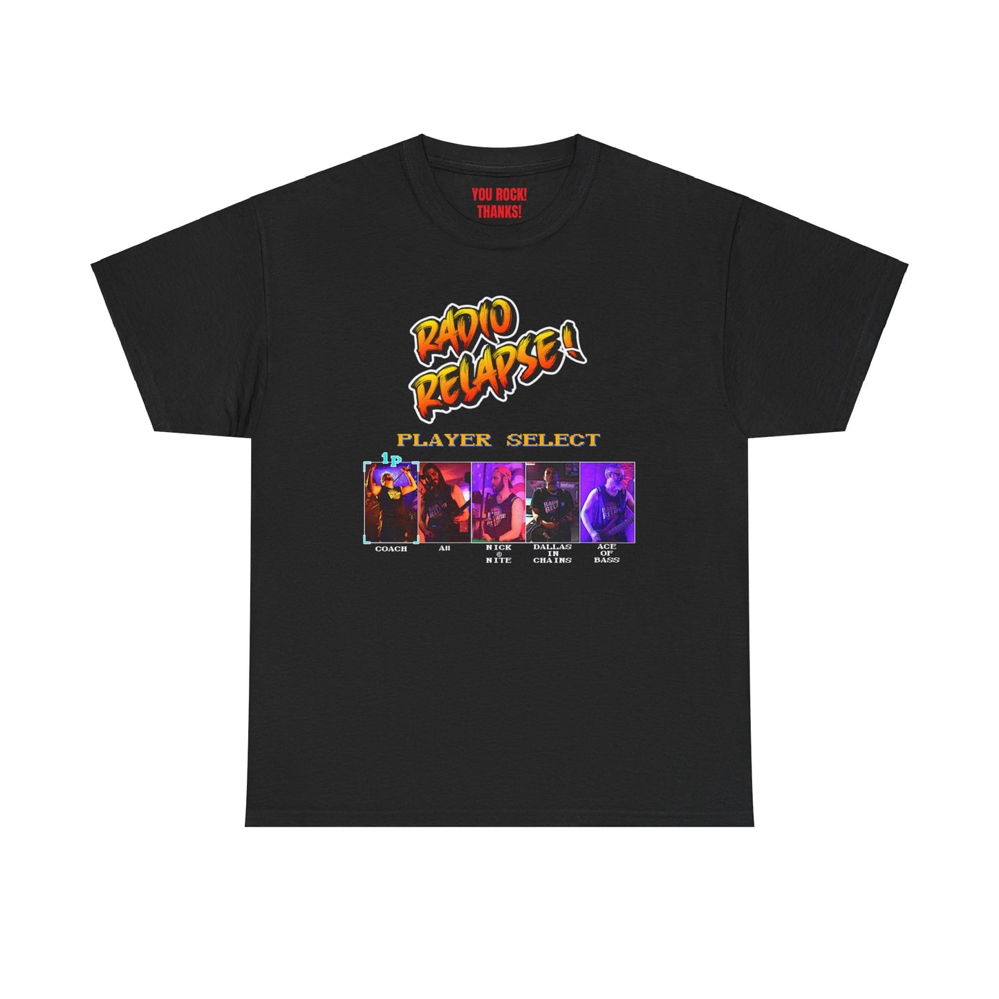 Video Game Start Screen Tee