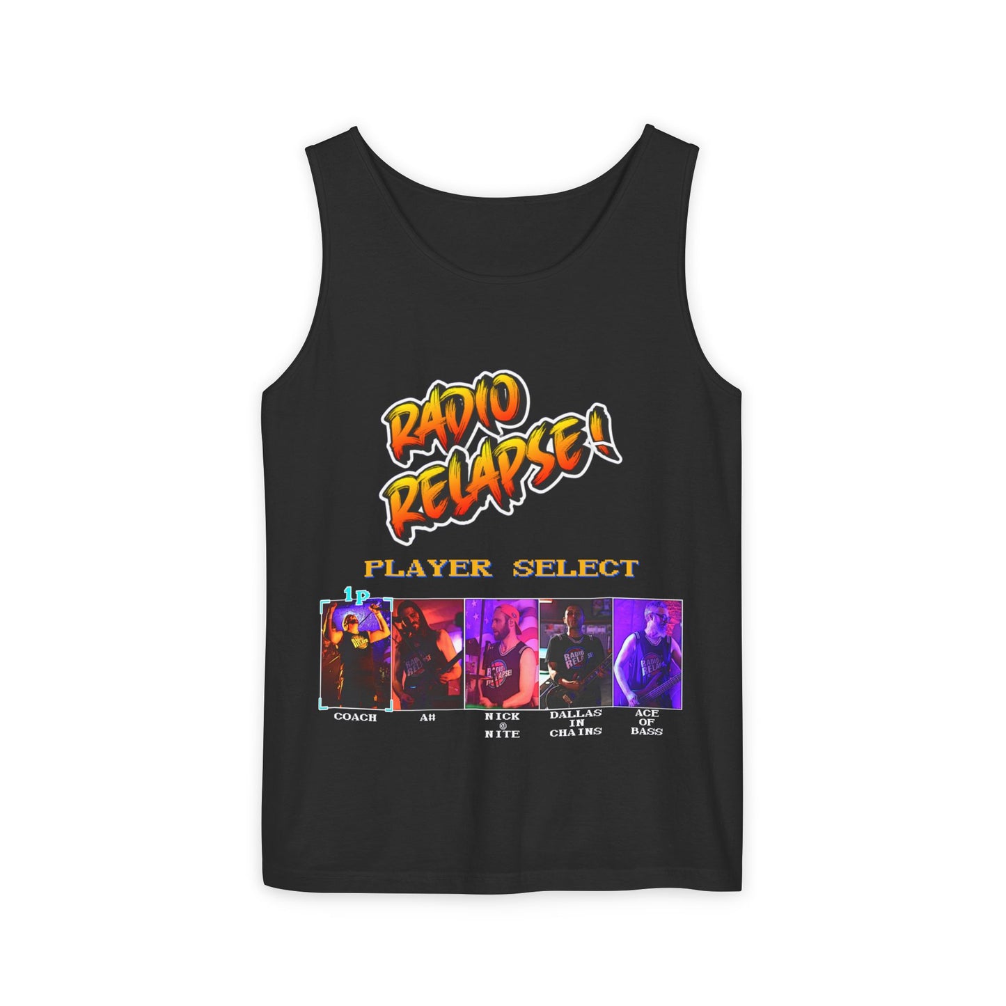 Video Game Start Screen Tank